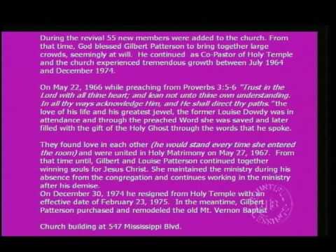 "When He Calls Me"- Musical Tribute to Bishop Patt...