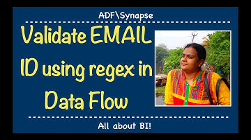 ADF\Synapse: Validate Email ID using REGEX in data flow
