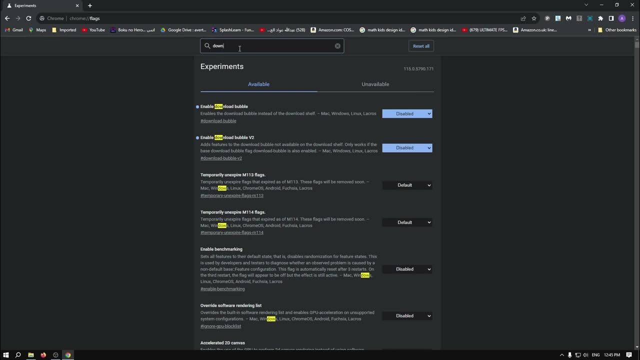 Enable and Disable download bubble In Google Chrome, Chrome download