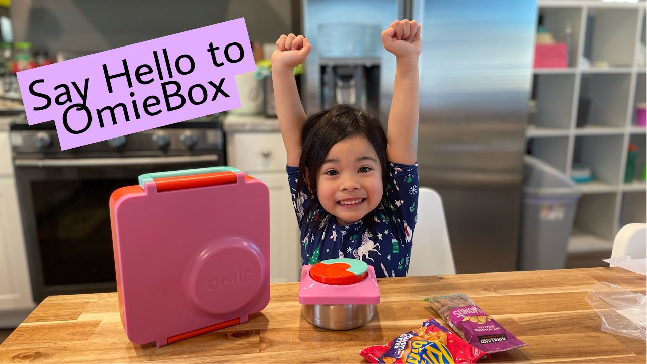 Omie bento box unboxing - So excited to use these for the kids lunches, Bento  Box Lunches