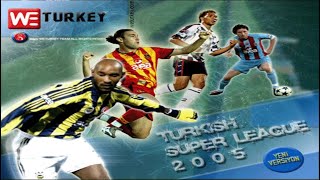 Wining Eleven 8 WeTurka Türkiye Ligi PS2 Nostalji Fenerbahçe vs Galatasaray Maçı