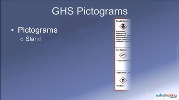 Free OSHA Training Tutorial Understanding the GHS Labeling System