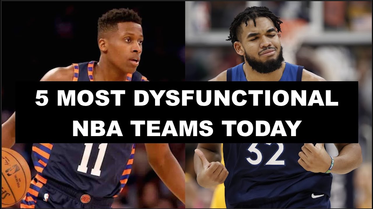 5 Most Dysfunctional Teams In The NBA Right Now YouTube