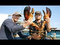 Amazing Fastest Giant Lobster Catch Skill - Most Satisfying Lobster Fishing Video