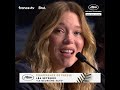 Léa Seydoux lors de la conference de presse : "c'est déstabilisant"