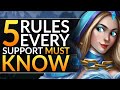 5 RULES You MUST MASTER: What I Wish I Knew - SUPPORT Position 4 + 5 - Dota 2 Pro Guide