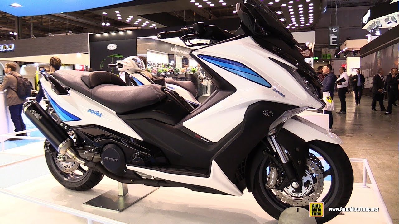 2018 Polini Kymco AK 550 - Walkaround - 2017 EICMA Milan - YouTube