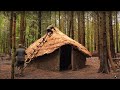 Iron Age Roundhouse: 12 Day Bushcraft Shelter with Hand Tools | Full Build