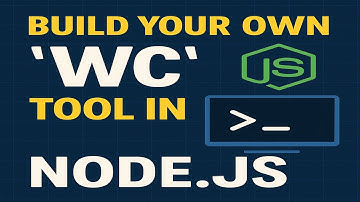 Build Your Own Unix wc Tool in Node.js – Real-World Dev Challenge #1