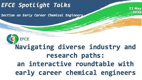 Navigating diverse industry and research paths: an interactive roundtable with early career Chem Eng