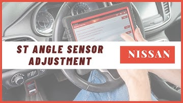 Nissan ROGUE 2016 STEERING ANGLE SENSOR(SAS) ADJUSTMENT on Launch X-431 Torque