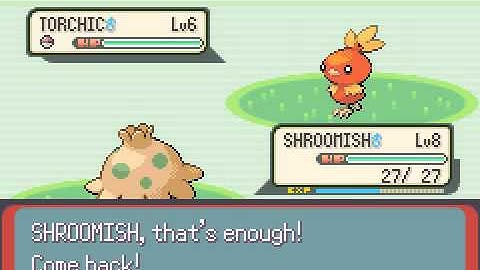 Pokemon Emerald - Hard Edition (beta 1.03) (GBA / Game Boy Advance) - Vizzed.com GamePlay (rom hack)