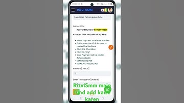 How To Add Funds In Smm Rizvi Smm |Cheapest SMM Panel | SMM Panel 2025|