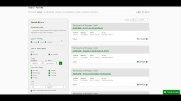 Agriculture Online Course Exchange - General Student Overview