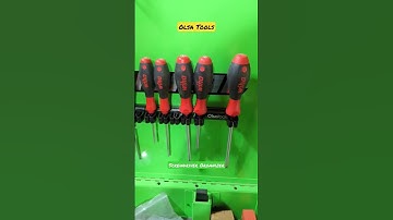 Start Your Toolbox Organization With This Magnetic Screwdriver Holder! 🧲🧰✨@jestermetalworks #shorts