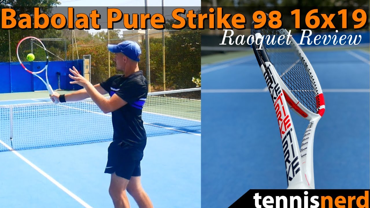 Eervol Onderzoek Lang Babolat Pure Strike 98 Gen 3 Racquet Review - Tennisnerd.net