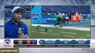 John Ross' Record-Breaking 4.22 40-Yard Dash | 2017 NFL Combine | NFL Highlights HD