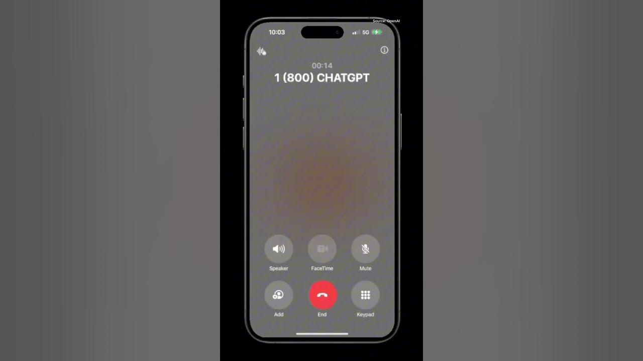 Openai brings chatgpt to your landline via a toll free telephone number
