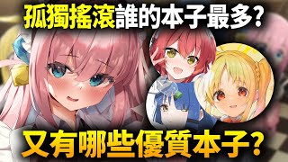 『孤獨搖滾』誰的本子最多？又有哪些值得推薦的優質本子？