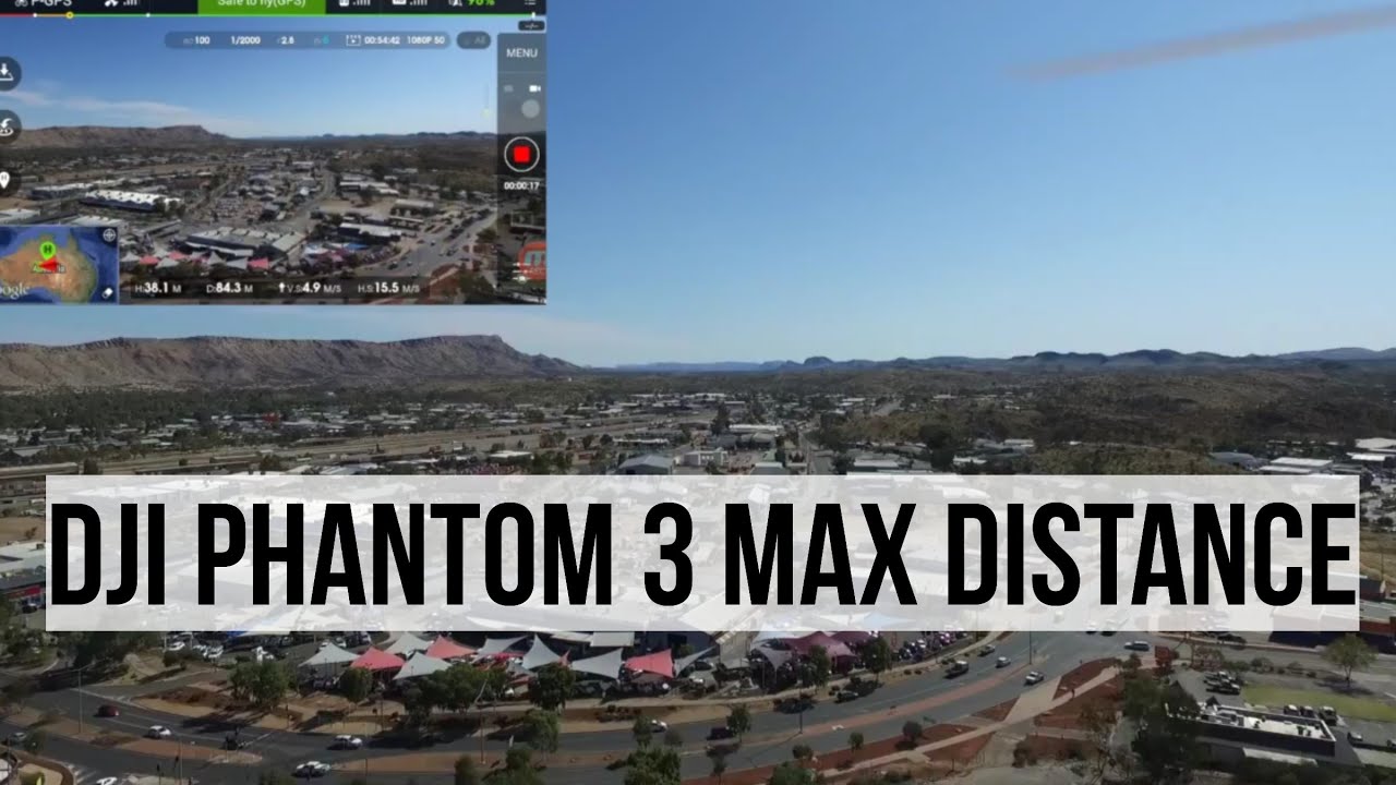 dji phantom 3 max distance