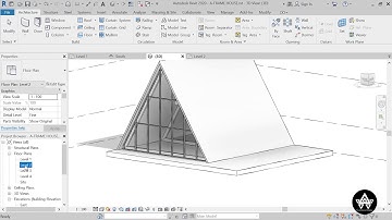 WATCH ME CREATE THIS  A FRAME HOUSE IN  REVIT 2020; #REVIT-ARCHITECTURE-GAME-PLAY