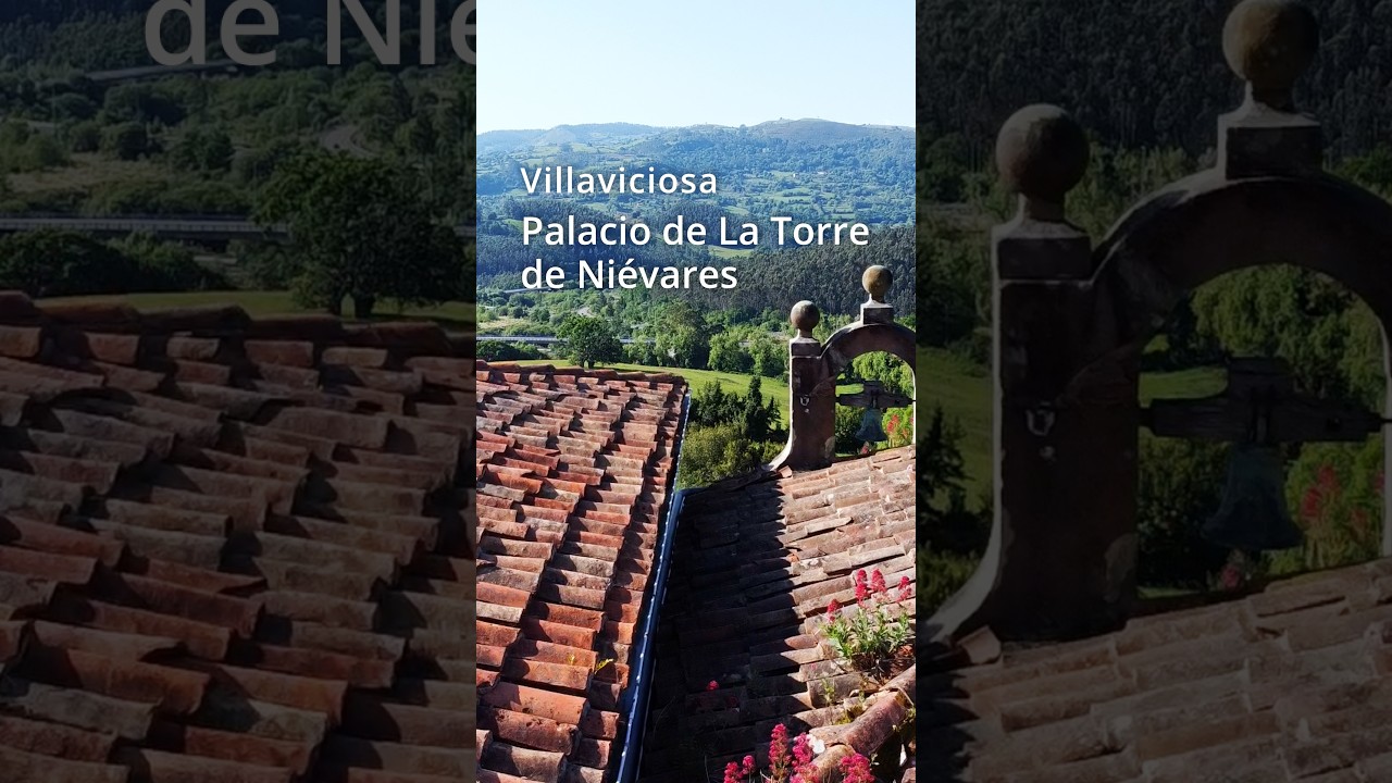 Palacio de La Torre de Niévares #villaviciosa #asturias #drone #turismo #dji #travel #3d