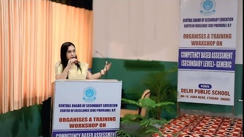Competency based assessment secondary level generic Cbse training 