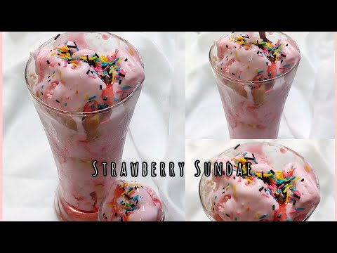 Perfect Strawberry Sundae: Simple Recipe For Beginners