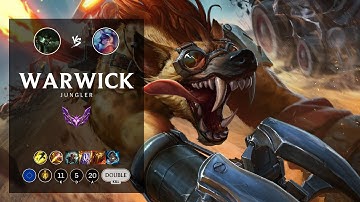 Warwick Jungle vs Nunu & Willump - EUW Master Patch 12.20