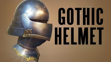 How to Make Armor with Ordinary Tools -  Gothic Helmet