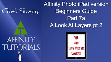 Affinity Photo - iPad - Beginners Guide 07a   Layers pt 2