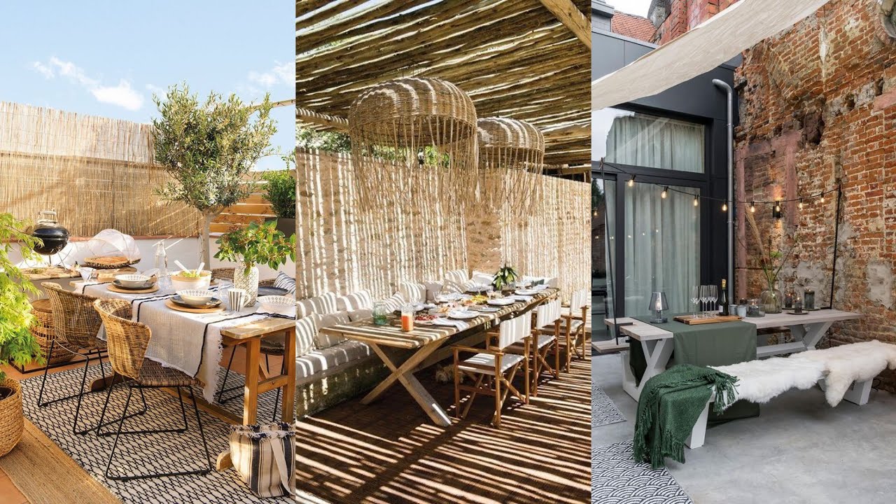 60+ idées de terrasse style bohème et cocooning | 2021