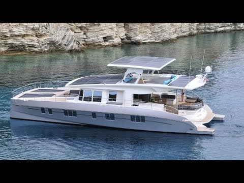 Solarwave 64 Catamaran the luxury solar Powered Yacht 