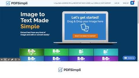 How To Convert Images To Text @ PDFSimpli.com