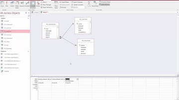 Access Query Crosstab Video