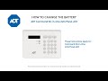 How to change the battery in your ADT Command 2x16 AIO Panel