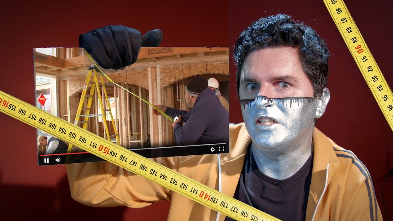 ⁣Superhuman Tape Measure Skills DEBUNK