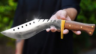 I Created An Incredibly Sharp And Beautiful Knife From An Ordinary Piece Of Iron