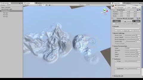 Erosion Brush - Multiple terrain painting