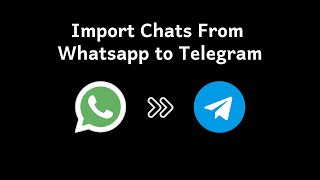 Moving to telegram groups? Import your Whatsapp chats in a minute. screenshot 5