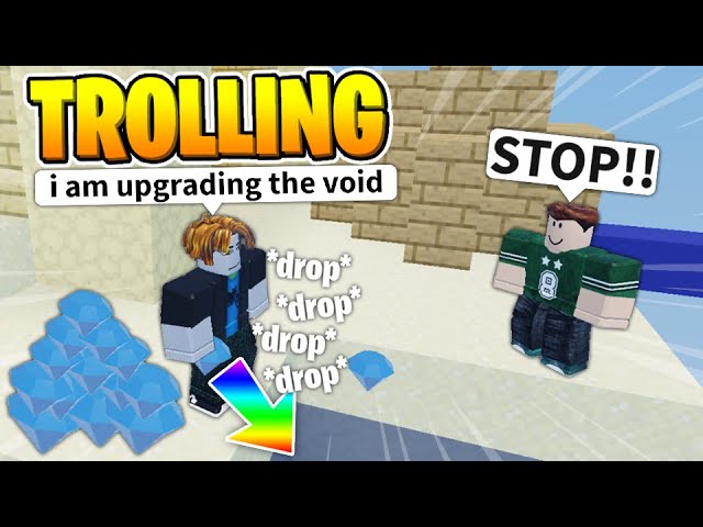 TROLLING in Roblox BedWars (Part 1) 