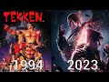 Tekken game evolution 1994  2023