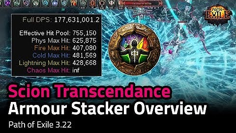[3.22] Transcendence Armour/Resistance Stacker Overview - Path of Exile 3.22