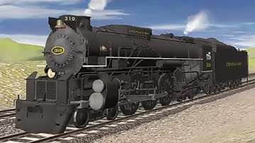 Trainz Kitbash: C&O L-2A Hudson