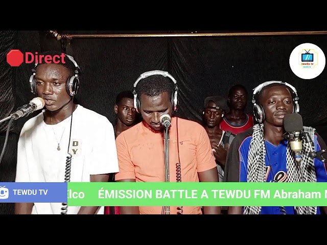 ÉMISSION BATTLE A TEWDU FM Abraham Mc vs Dj Elco class=