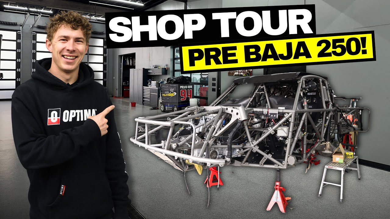 Baja 250 - Trophy Truck Shop Tour/Prep