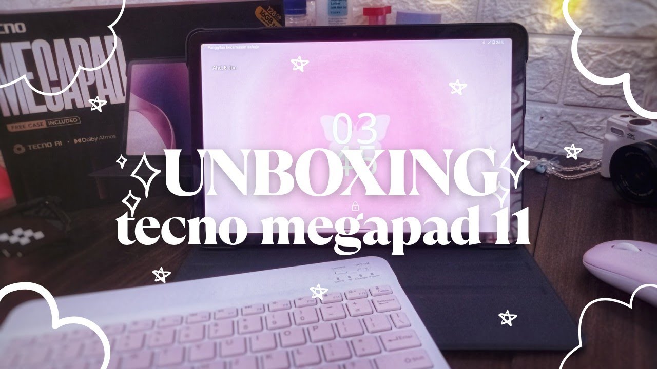 unboxing TECNO MEGAPAD 11 🛍️
