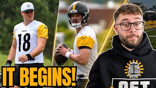 Will Howard vs. Mason Rudolph Official | Steelers New Injury!
