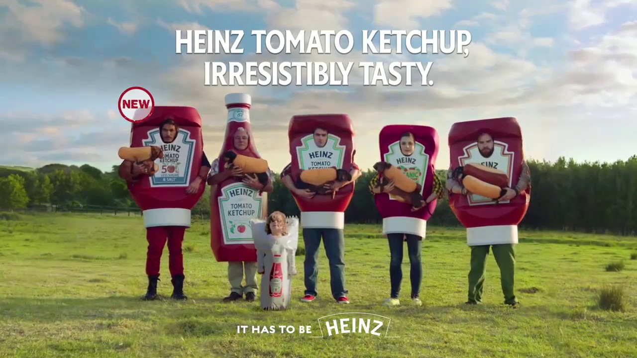 (Video) Heinz Tomato Ketchup Wiener Stampede hot dog TV Advert Ad