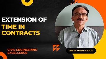 Extension of time in contract